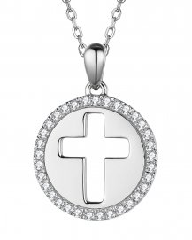 CROSS DIAMOND PENDANT (TP2427)